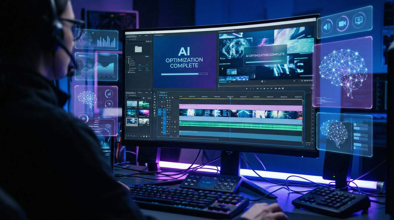 蘑菇视频 AI视频剪辑演示